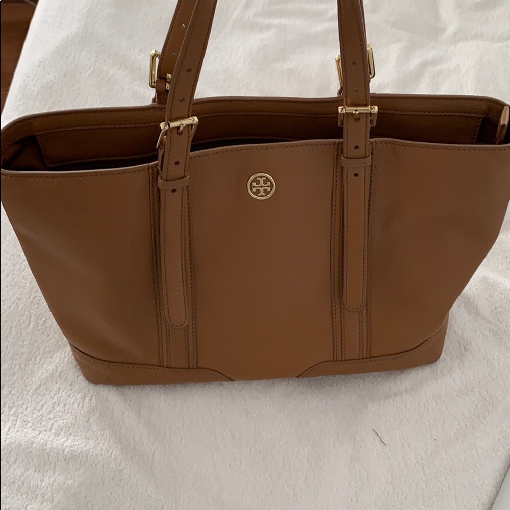 Leather Tory Burch Shoulder Purse